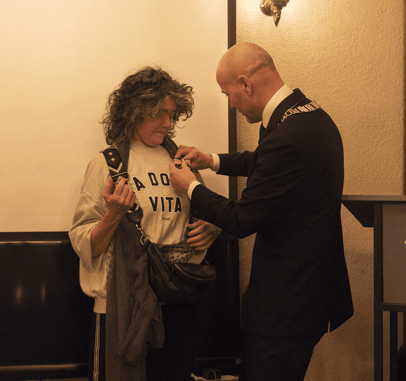 Dieuwertje Blok benoemd tot Ridder in de Orde van Oranje-Nassau